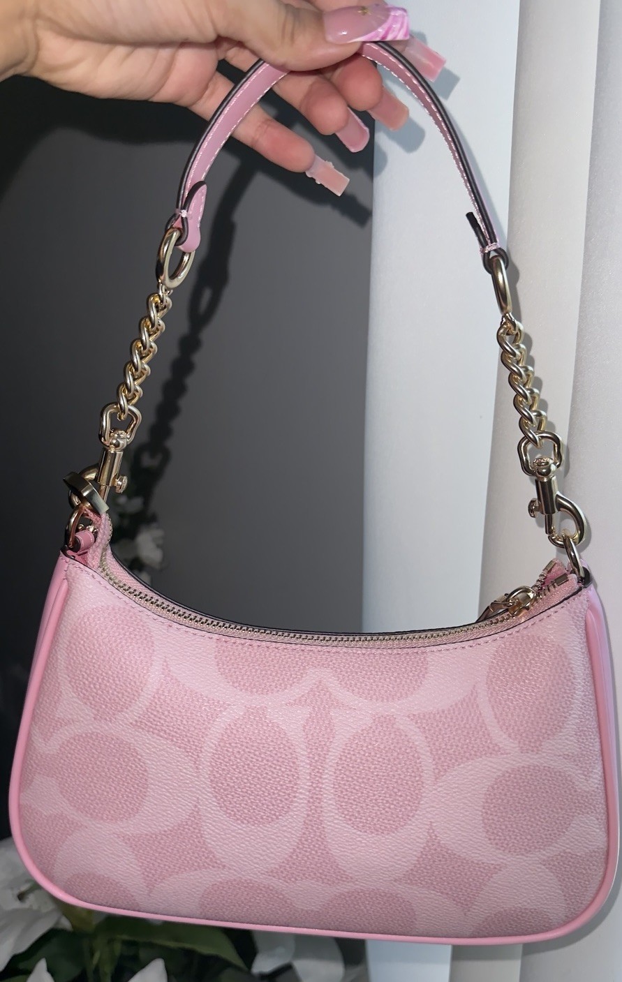 Coach Pink Teri Shoulder Bag in Style CAL51