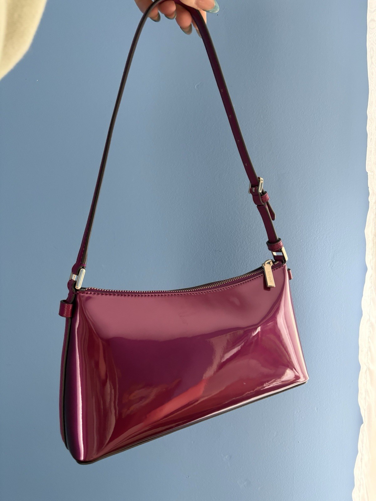 Kate Spade New York Kenzie in Dark Raspberry with matching wallets