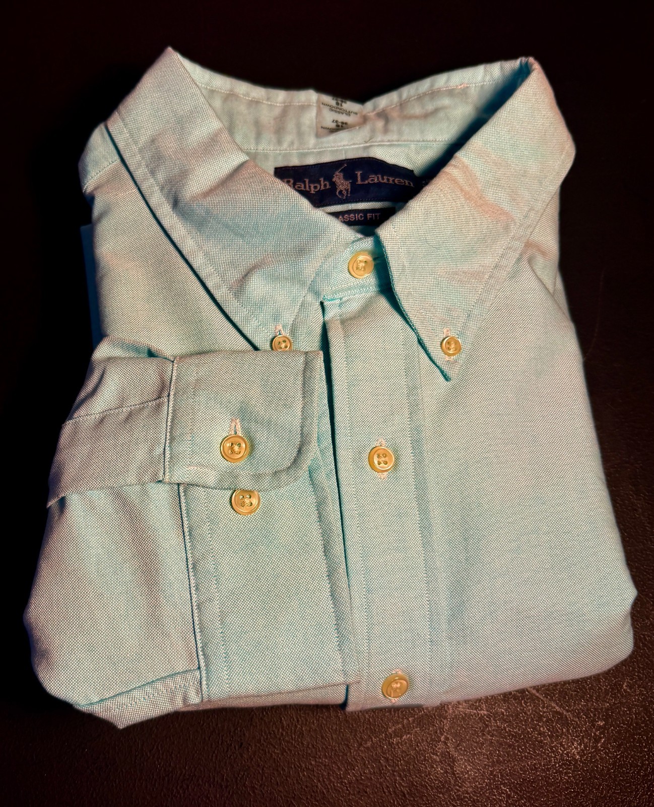 New Ralph Lauren Big and Tall Long Sleeve Button Down Polo Various Sizes