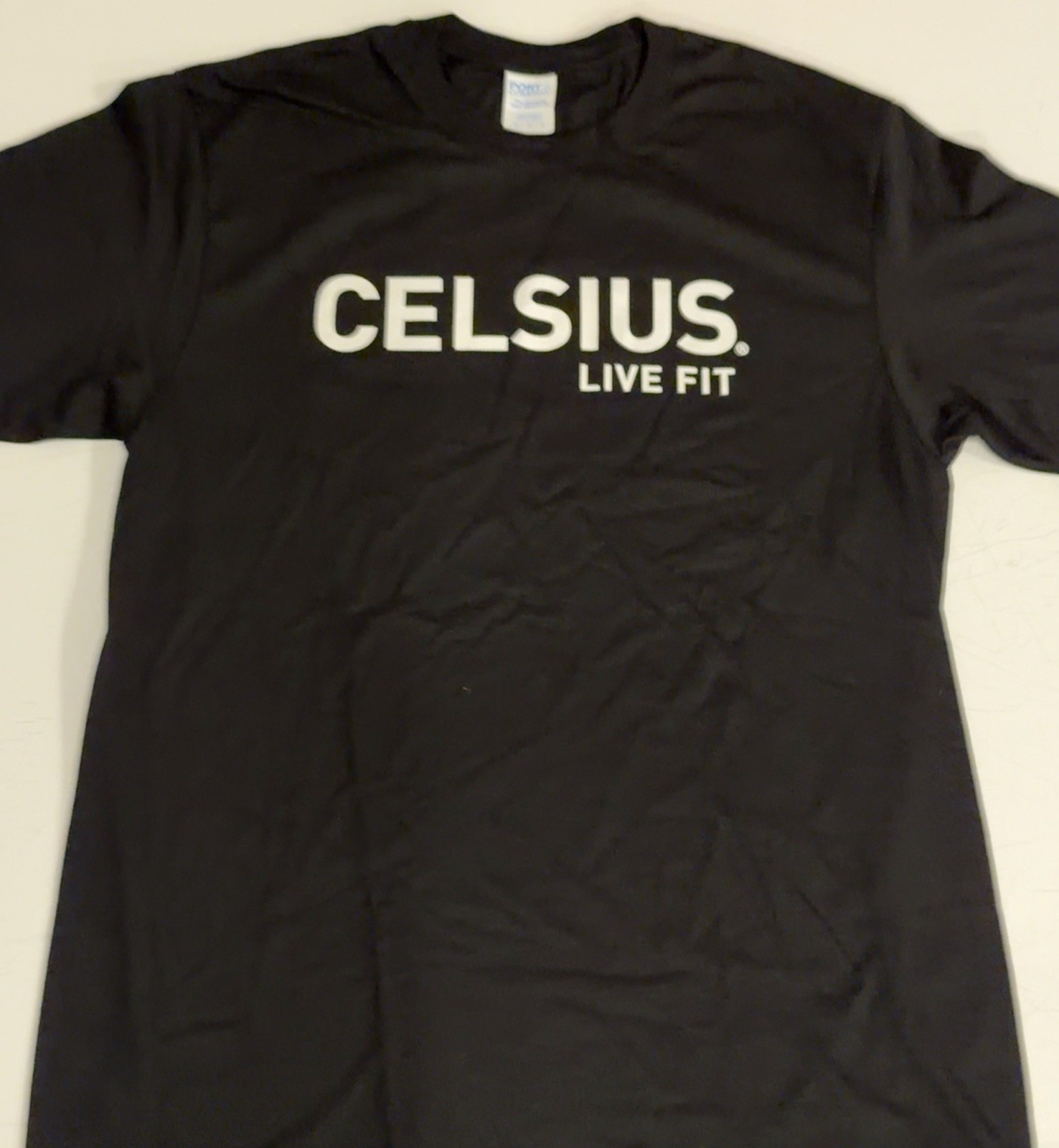 Celsius Men’s T-Shirt Size Medium – Black (Promo item)