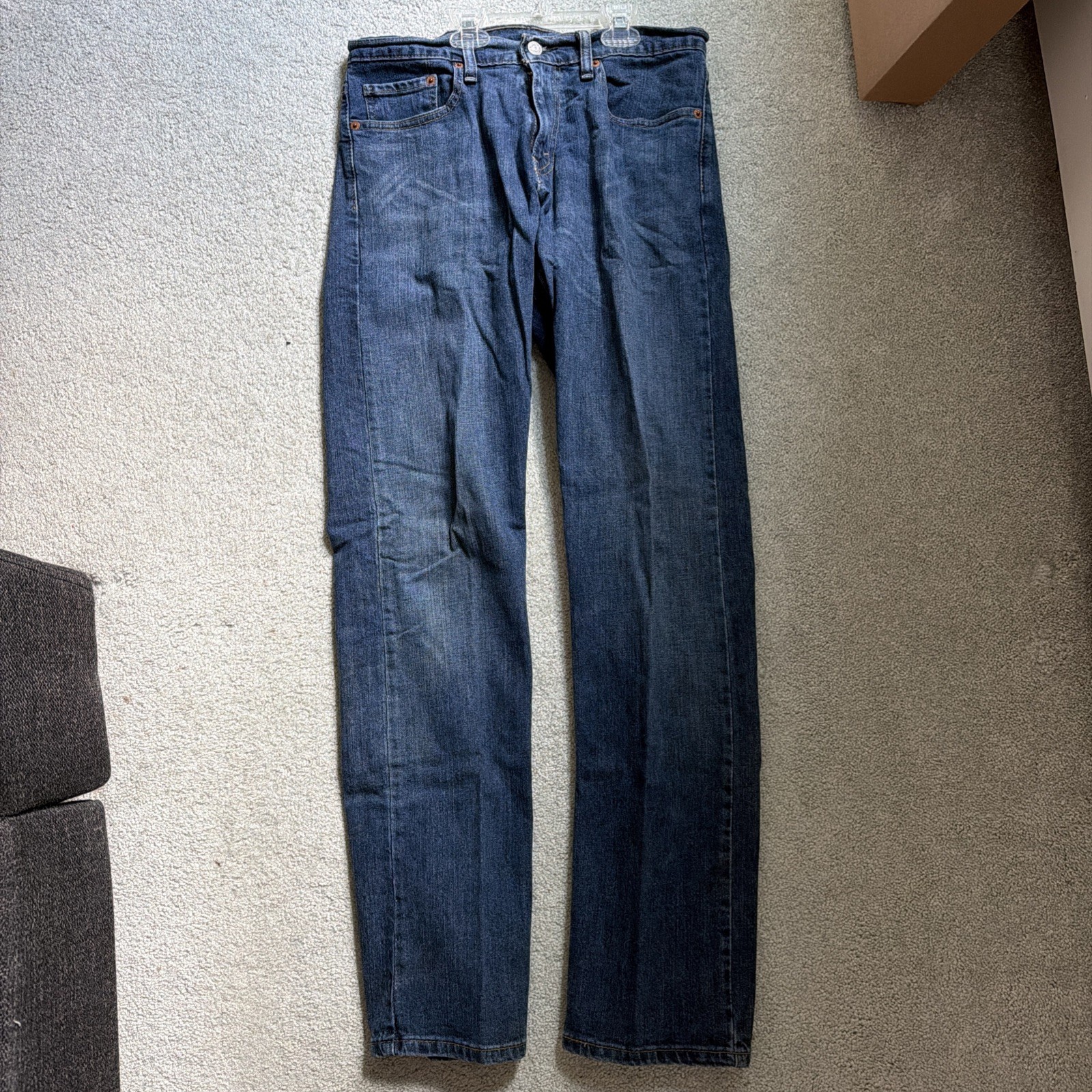 Levis 314 Shaping Straight Jeans Men’s W31 L32 Dark Wash Blue Denim