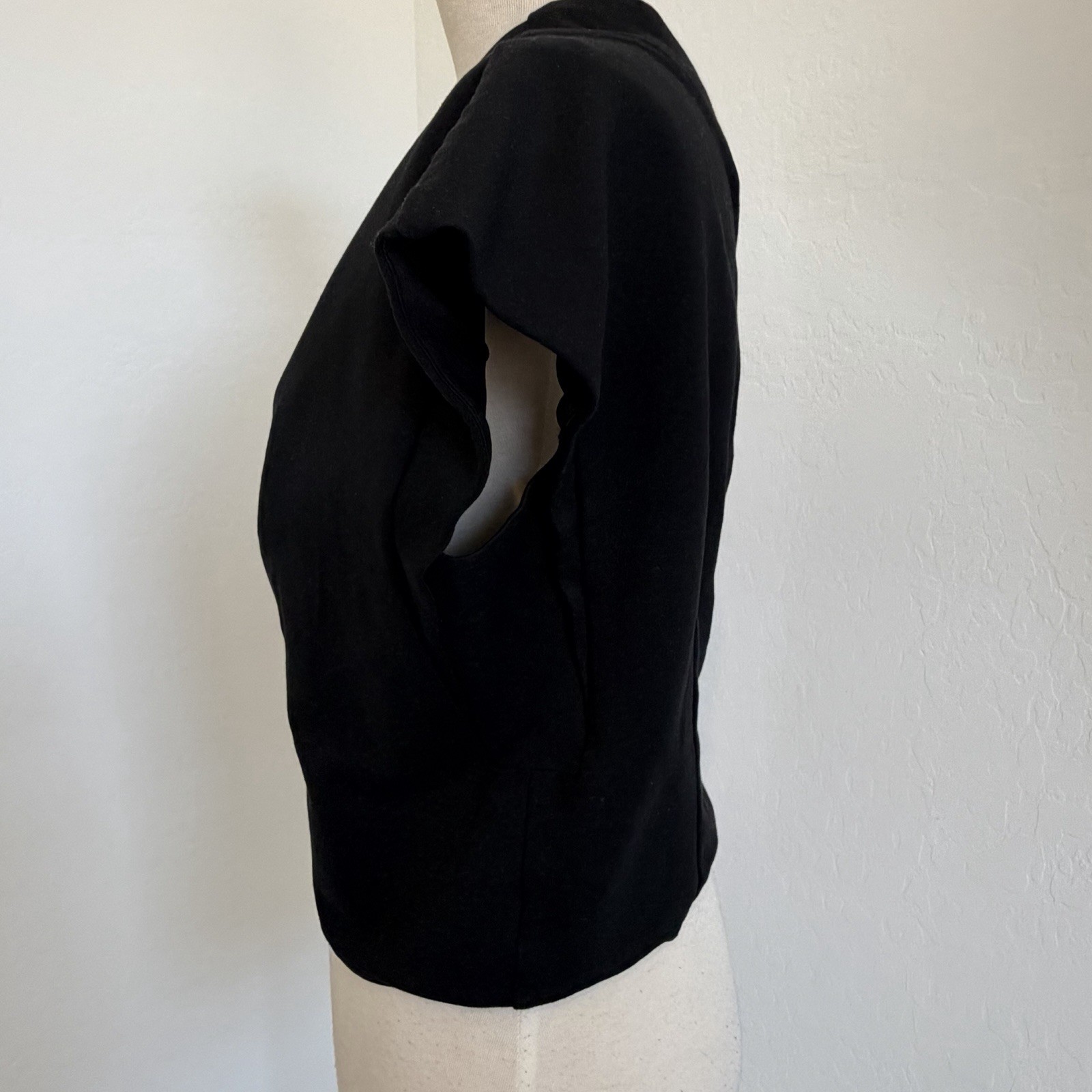 Express Black One Shoulder Crop Top Size Medium Women’s