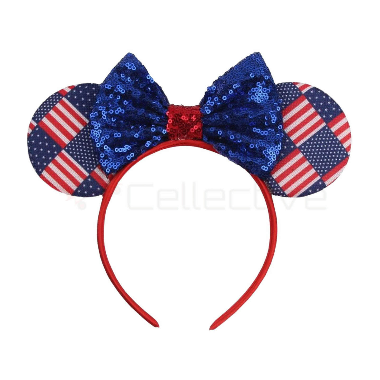 4th of July Minnie Mickey Mouse Ears for All Ages Disney Disneyland America Flag