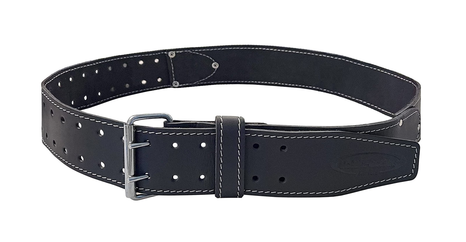 Tool Work Belt Oil Tanned Leather 2 3/4″ Inch 29″-46″ Waist
