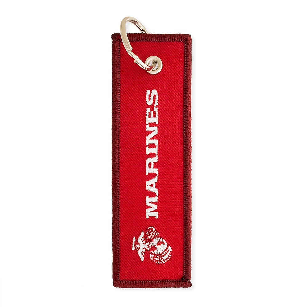 PinMart’s Officially Licensed U.S. Marine Corp Embroidered Keychain
