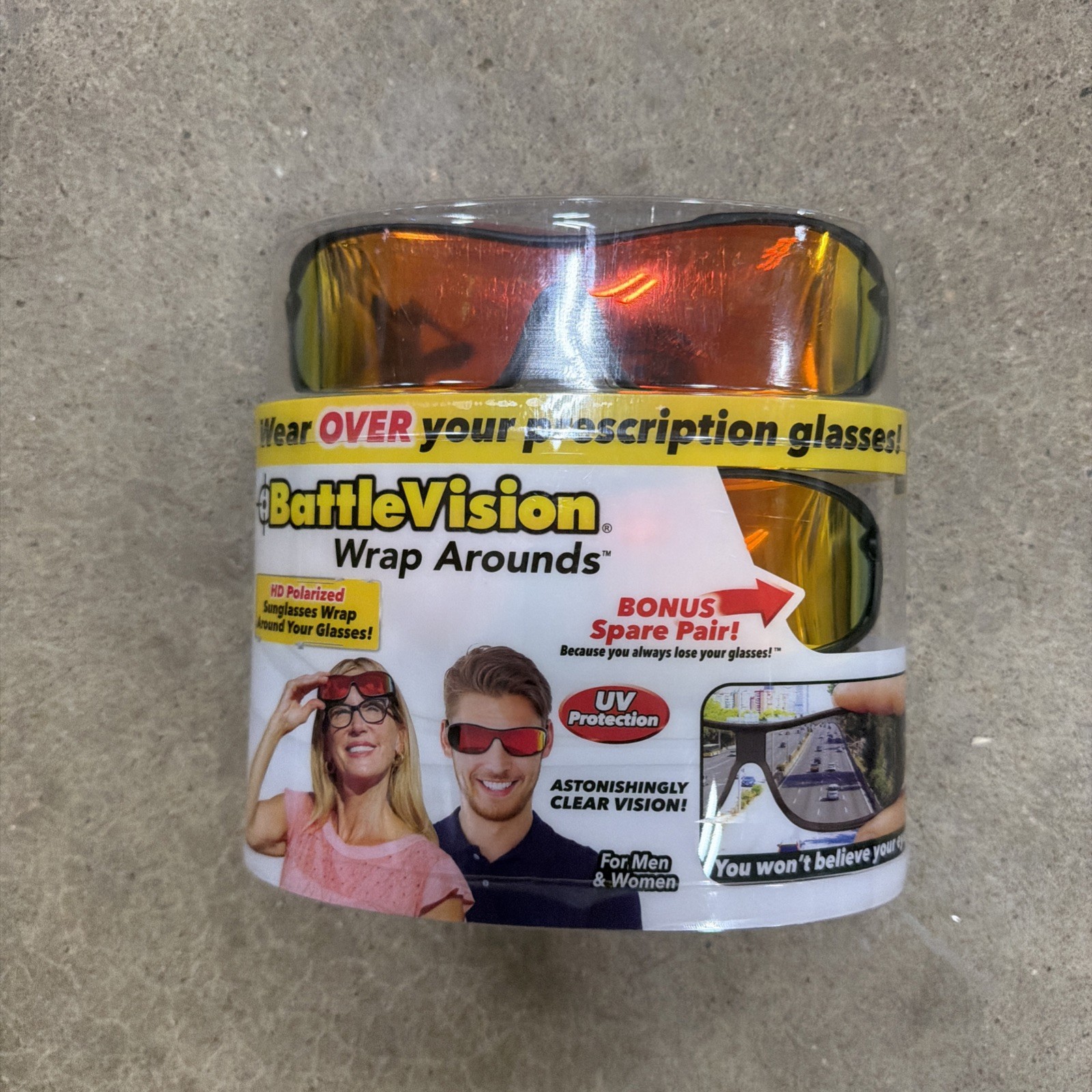 BattleVision Sunglasses 2 Pair Mens Or Women’s New