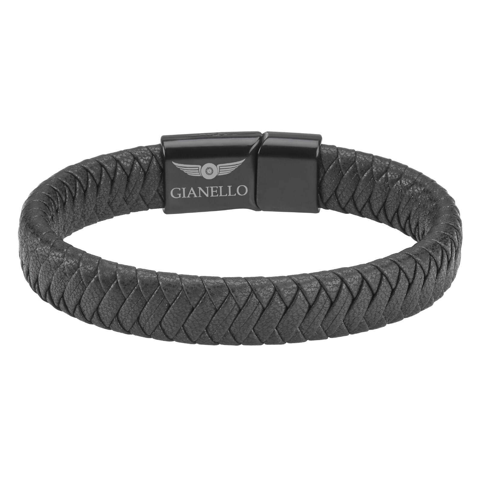 Gianello Handmade Men’s Rope Twist Bracelet (Large-8.5 inch)