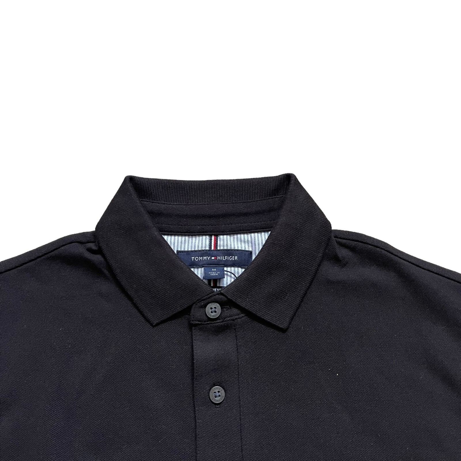 Tommy Hilfiger Men’s Regular Fit THFLEX Solid Mesh Short Sleeve Polo 16 Colors