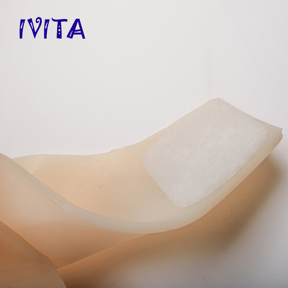 IVITA GG Cup Soft Silicone Breast Forms Crossdresser TG False Boobs Plate