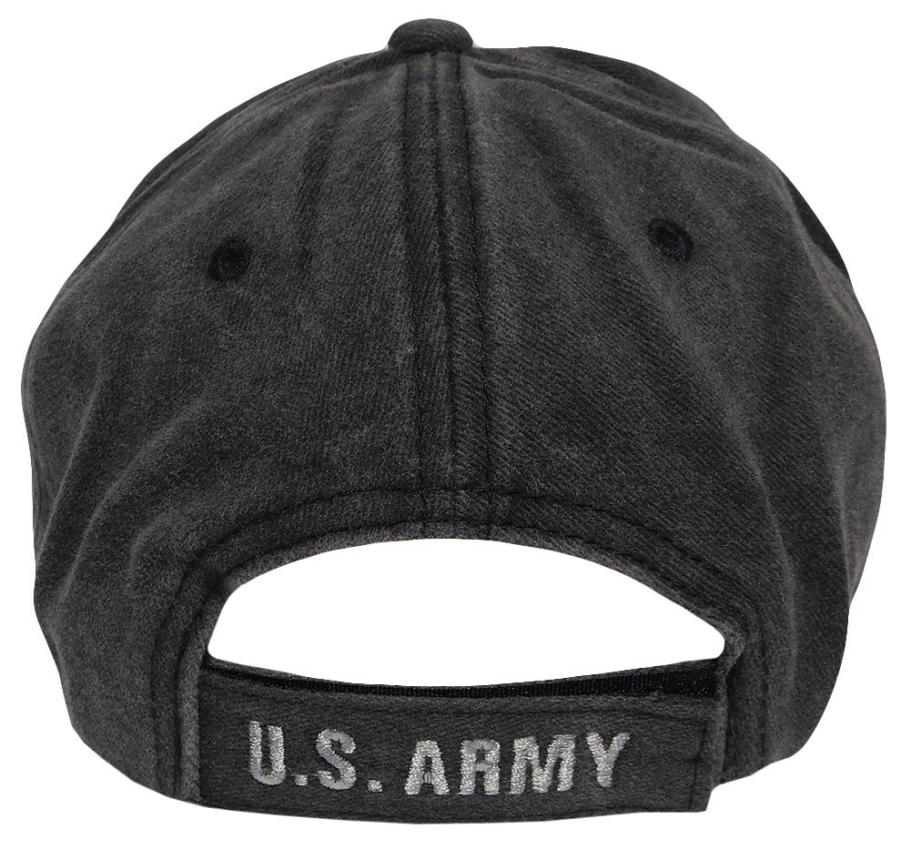 82nd Airborne All The Way! Grey Gray Embroidered Hat Cap CAP527B – Licensed