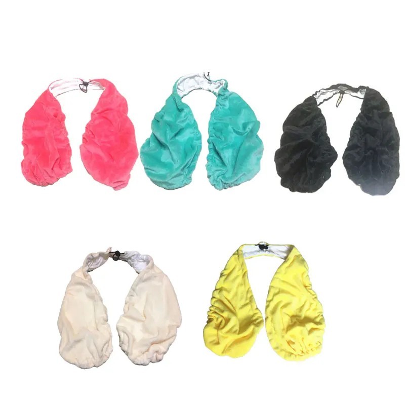 Comfortable Tata Towel Bras Crop Top Women Clothing Solid Polyester Velvet Bra
