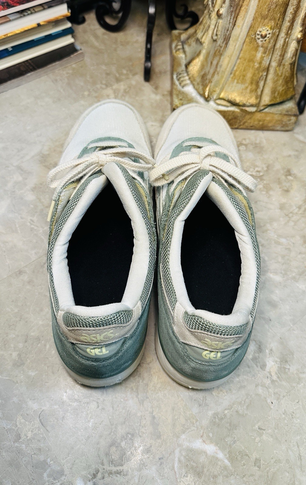 Asics Gel-Lyte III OG Light Sage / Slate Grey Running Shoes Size 10US