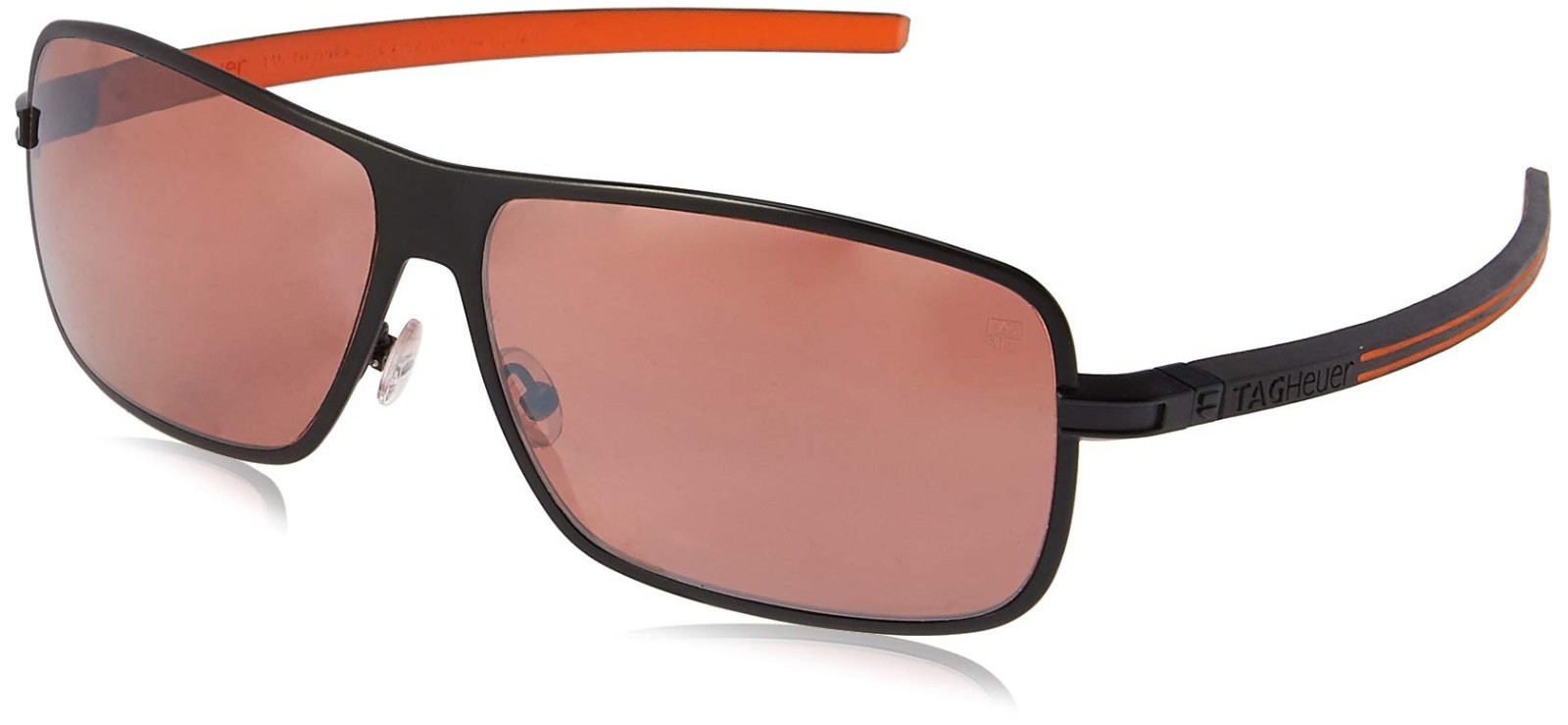 TAG HEUER Avant-garde Sport Performance Unisex-Adult Polarized Square Sunglasses