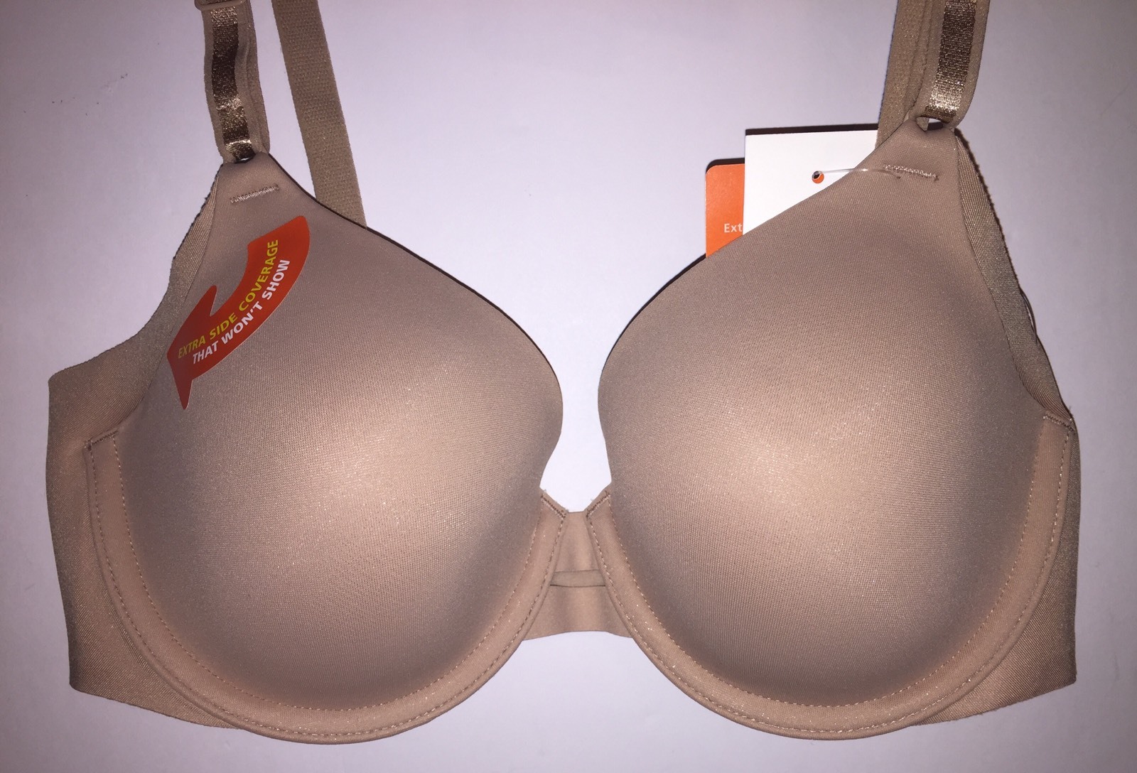 Warner’s Bra Underwire Full Coverage Side Smoothing Support No Side Effects 1356