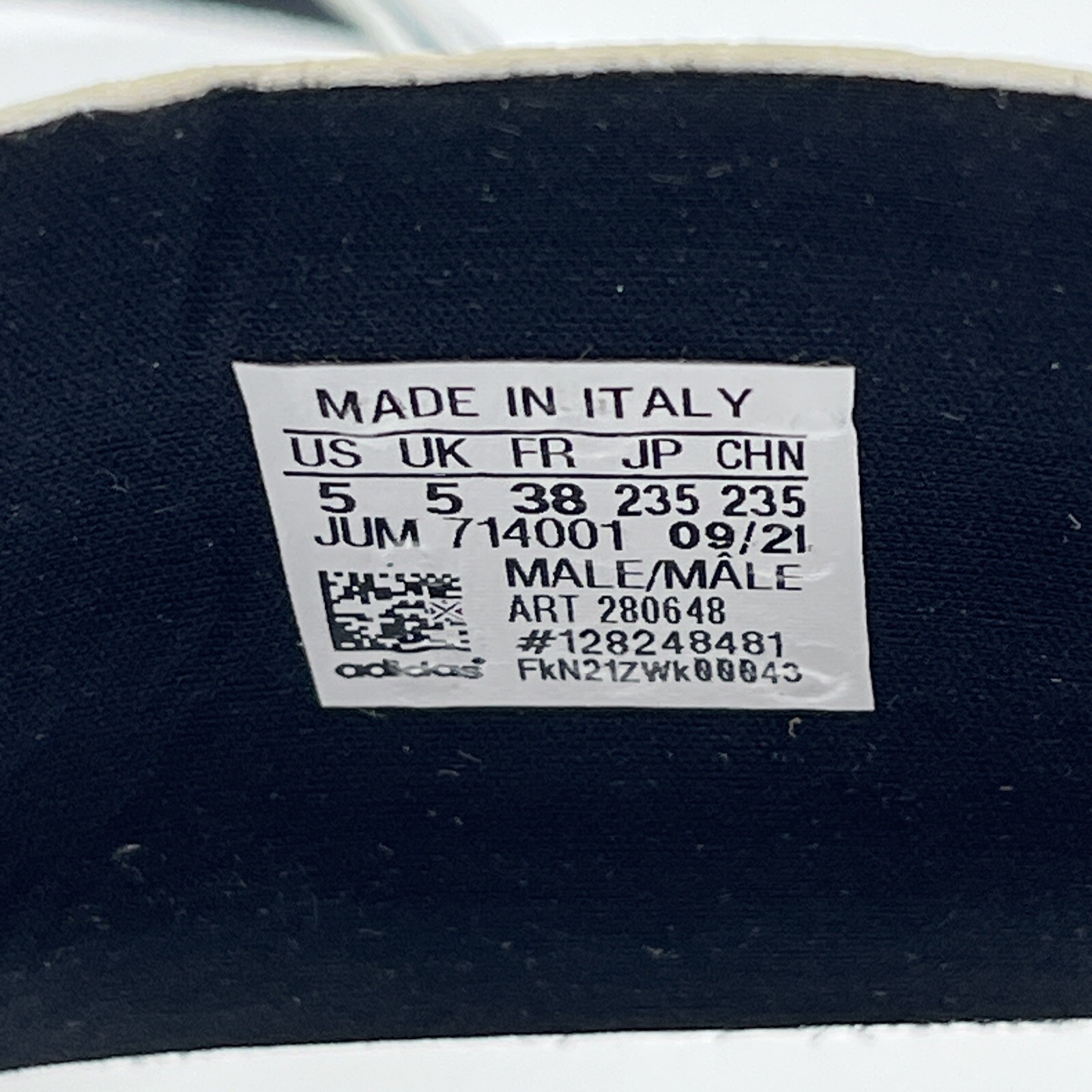 Adidas Adilette Slides (280648) Men’s Size 5