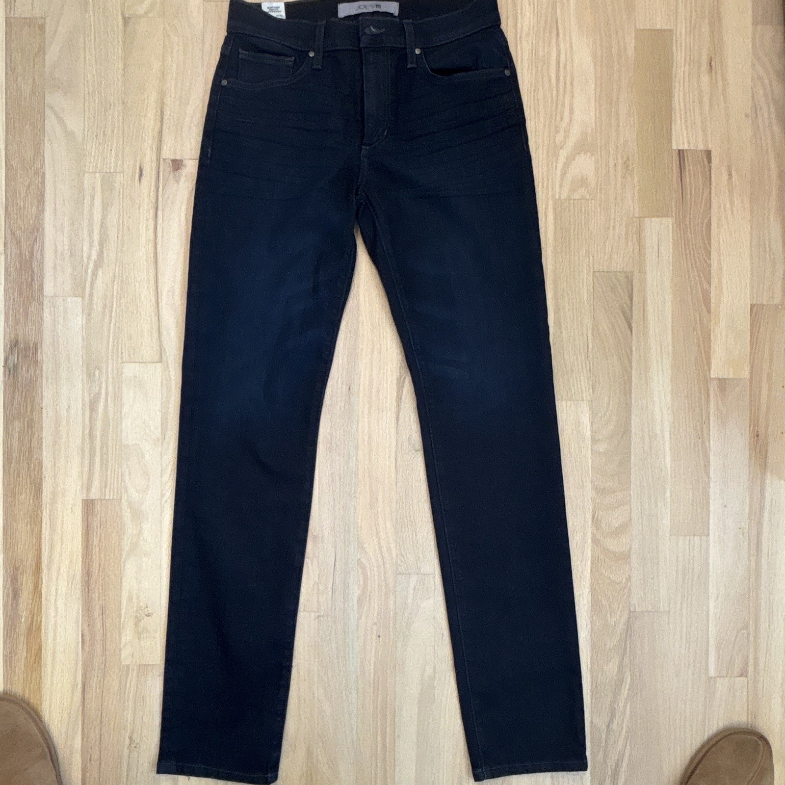 Joe’s Jeans Men’s Black Dark Wash Denim Straight Fit Mid Rise Stretch 5-Pocket