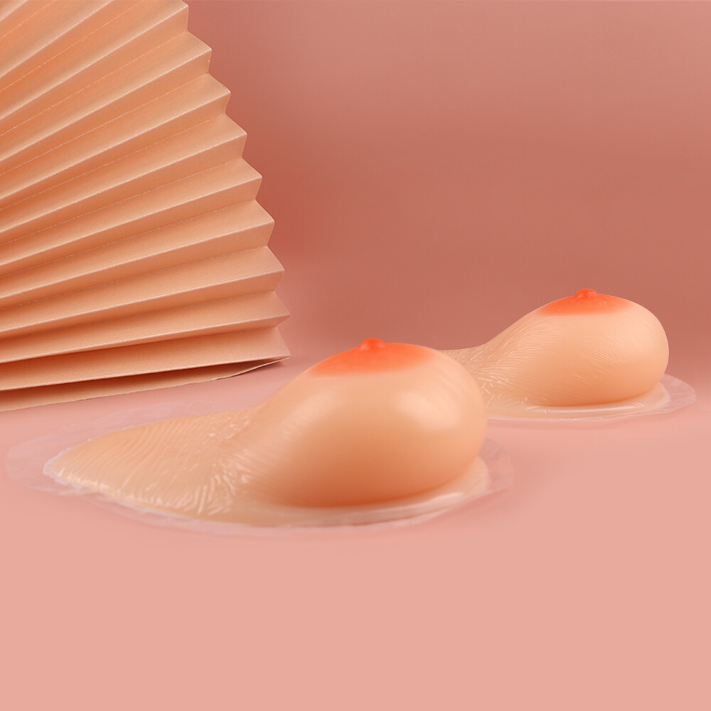 Water Drop Silicone Breast Forms Crossdresser Mastectomy Postoperative Enhancer
