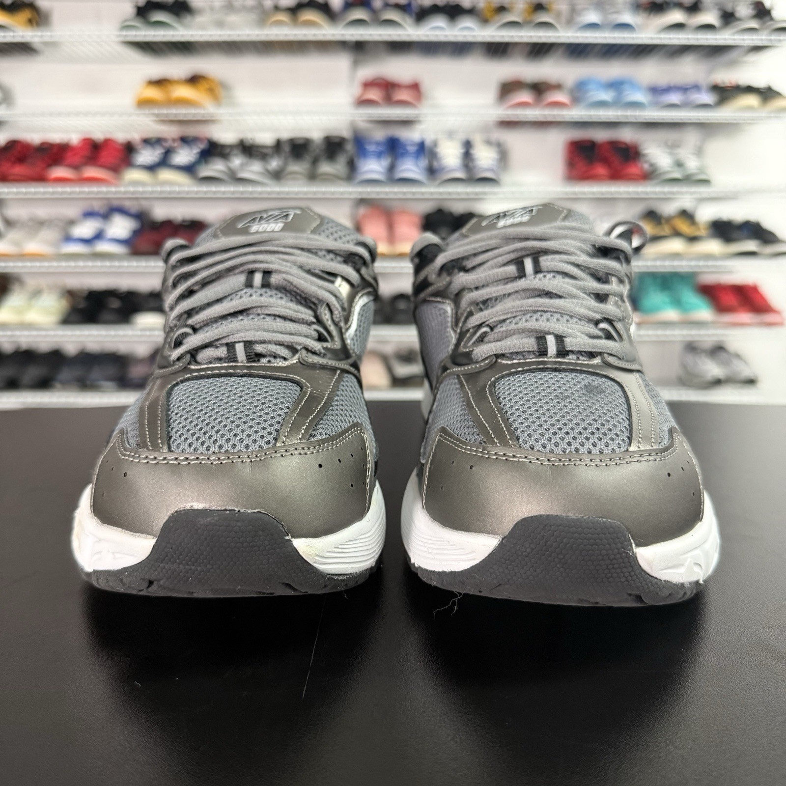 Avia 5000 Performance Walking Sneakers Grey Black White Men’s Size 11.5