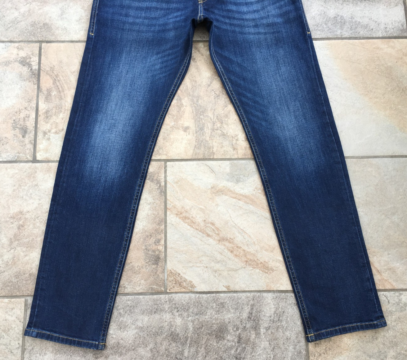 Mens Diesel THOMMER-R RB065 Slim Blue Stretch Denim Jeans – Zip Fly – W33 L32