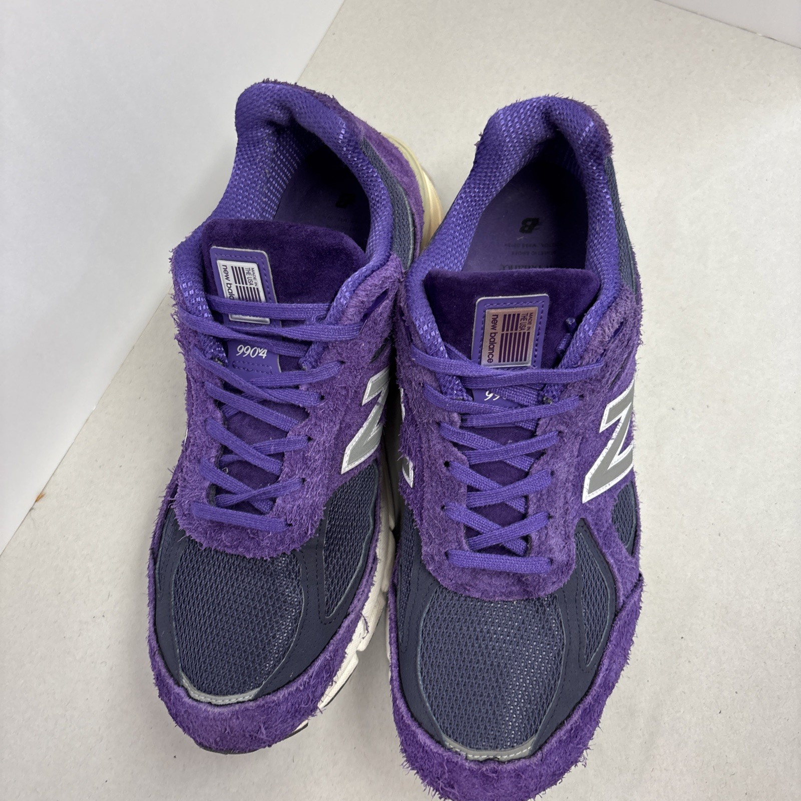 Size 10.5 – Teddy Santis x New Balance 990v4 Made in USA Plum Purple