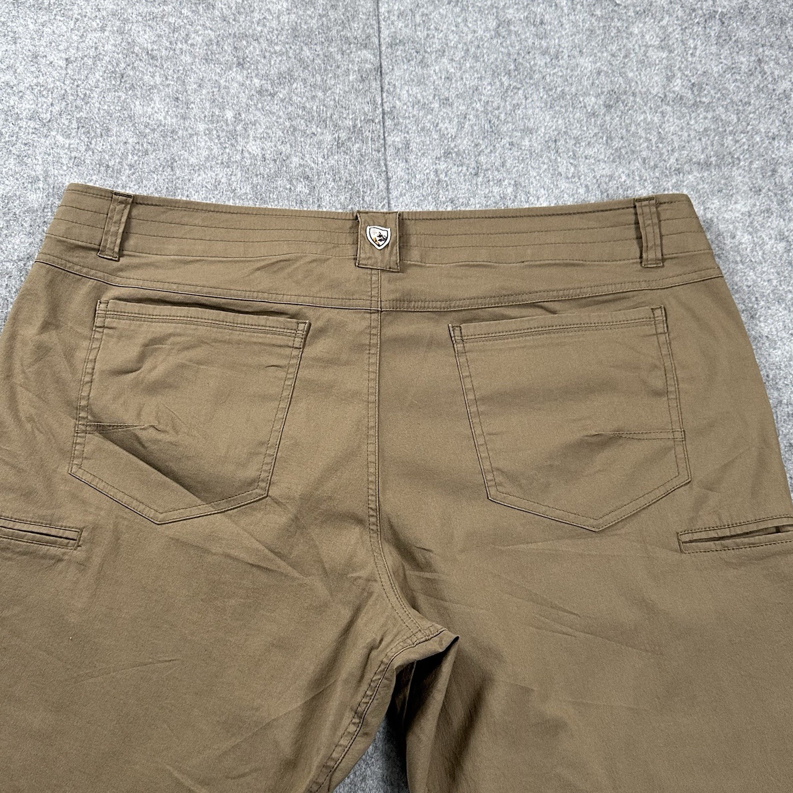 Kuhl Resistor Lite Chino Mens 40×34 Brown Xkanvas Lite Stretch Pants #2986
