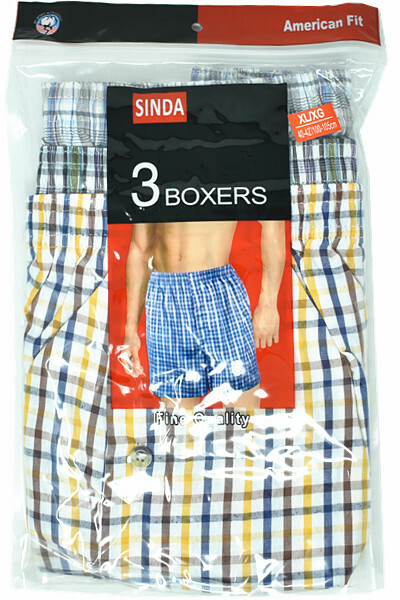 3-12 Pack Mens Boxer Briefs Check Plaid Cotton Shorts Trunk Underwear Size M-2XL