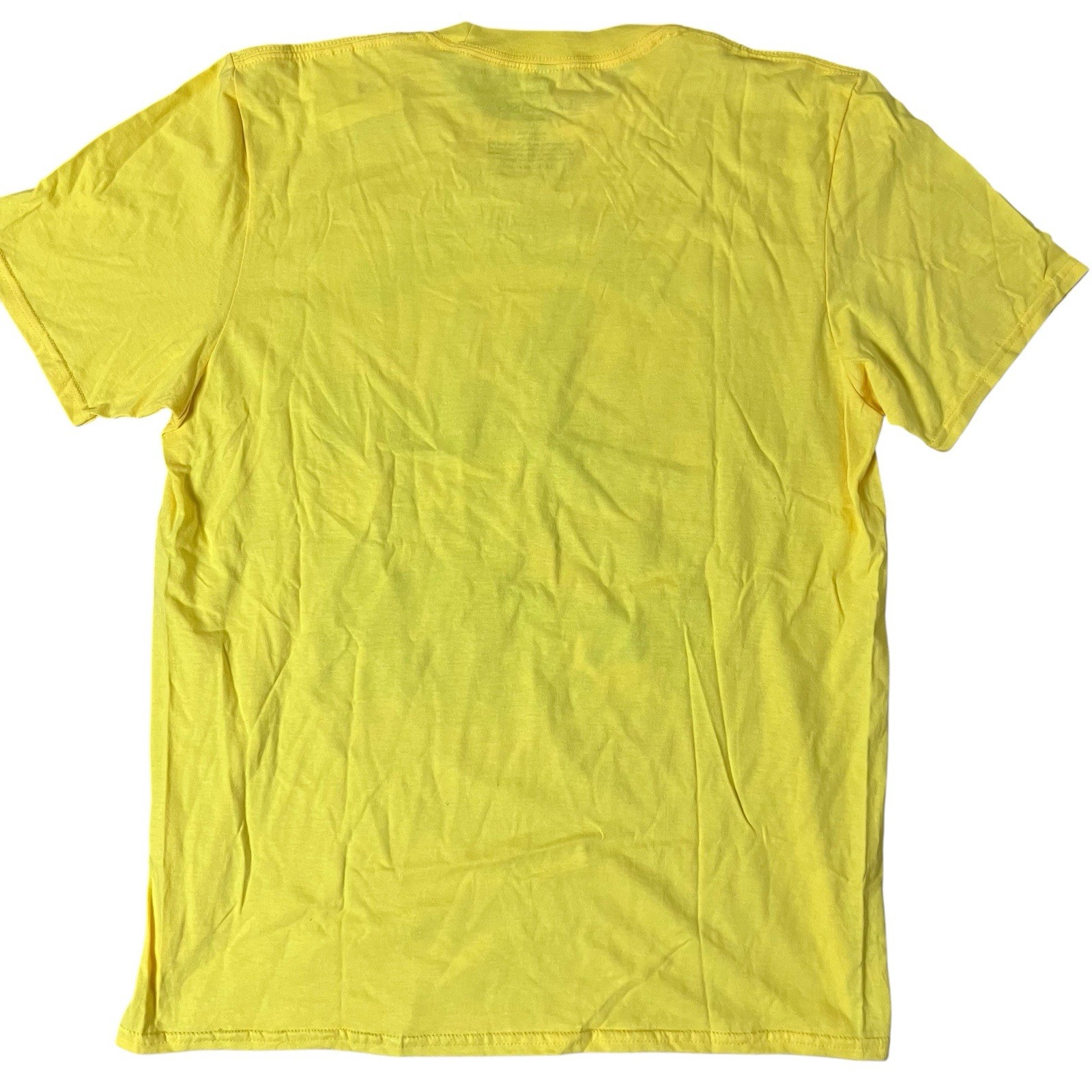 Disney The Lion King T Shirt Women L Yellow Graphic Simba Timon Pumbaa Retro Tee