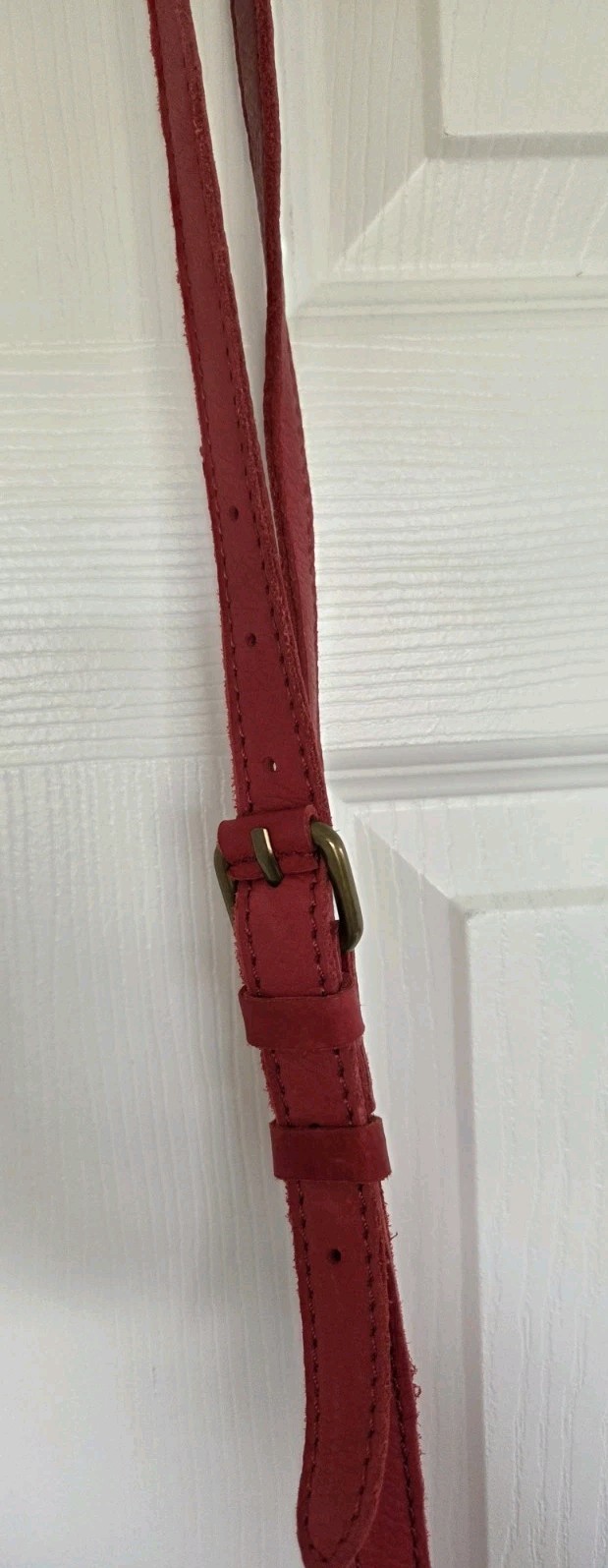 LUCKY BRAND Harper Bucket Bag Red HKW0221 NWT