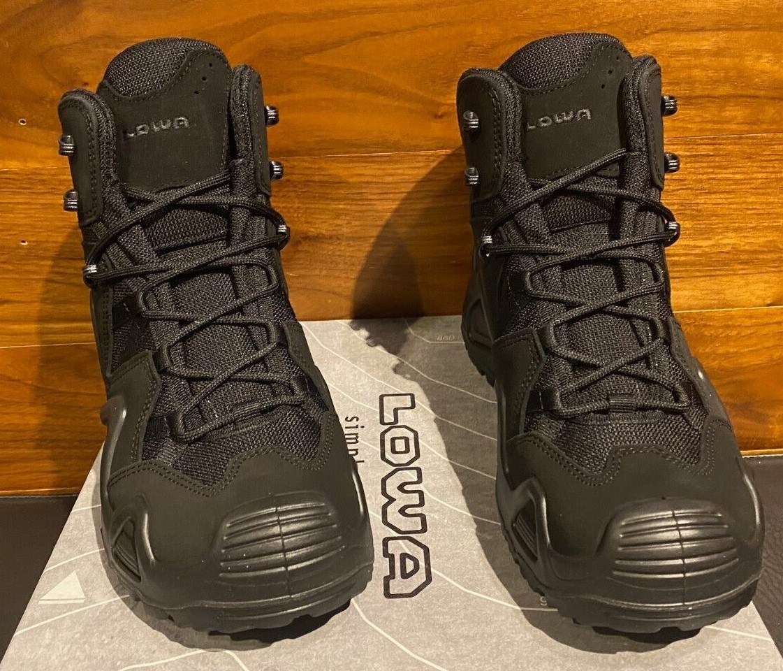 LOWA ZEPHYR GTX MID TF BLACK OP 310537 TASK FORCE COMBAT BOOT NEW IN BOX