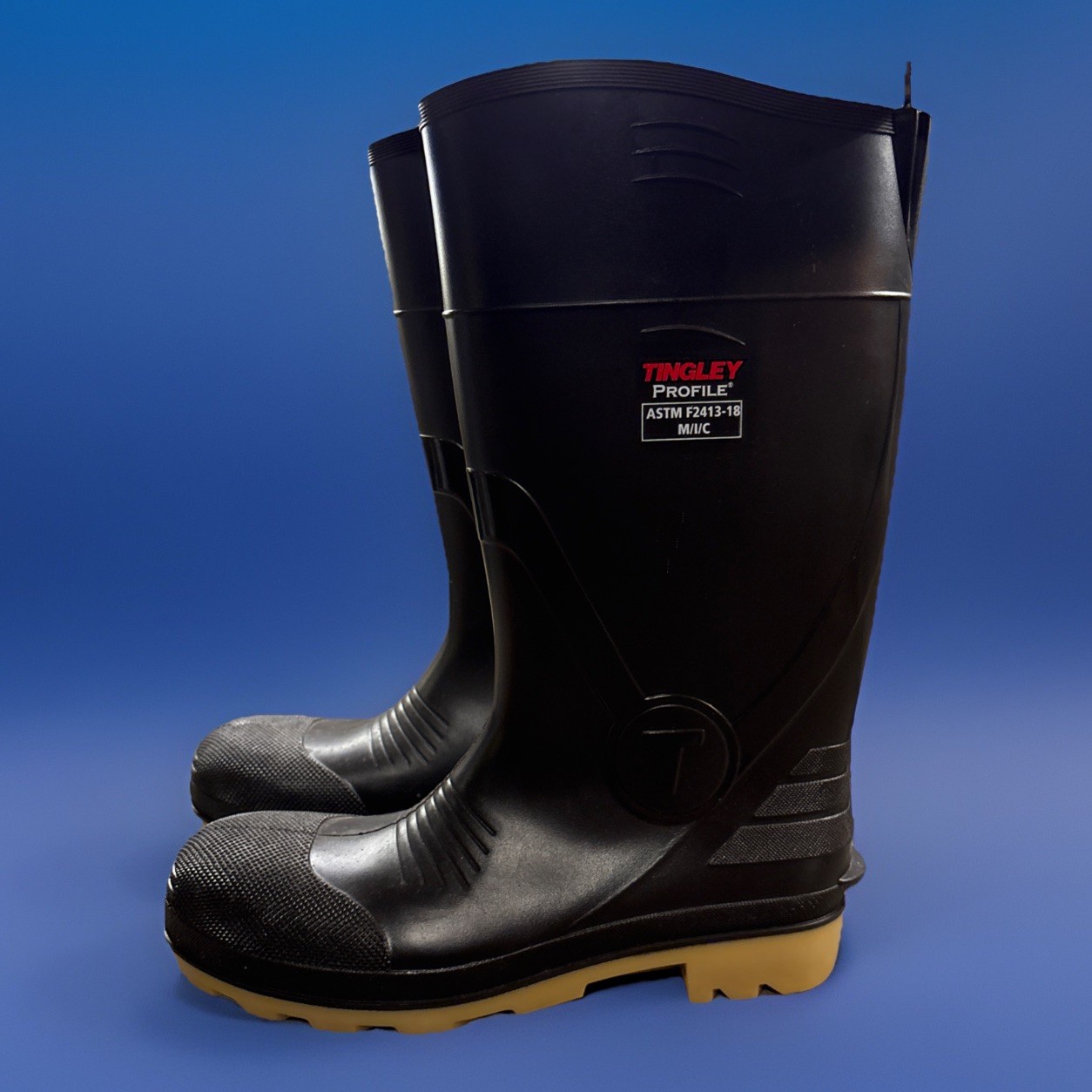 Tingley Steel Toe Rubber Boots Profile Size 13 Men’s Astm F2413–18