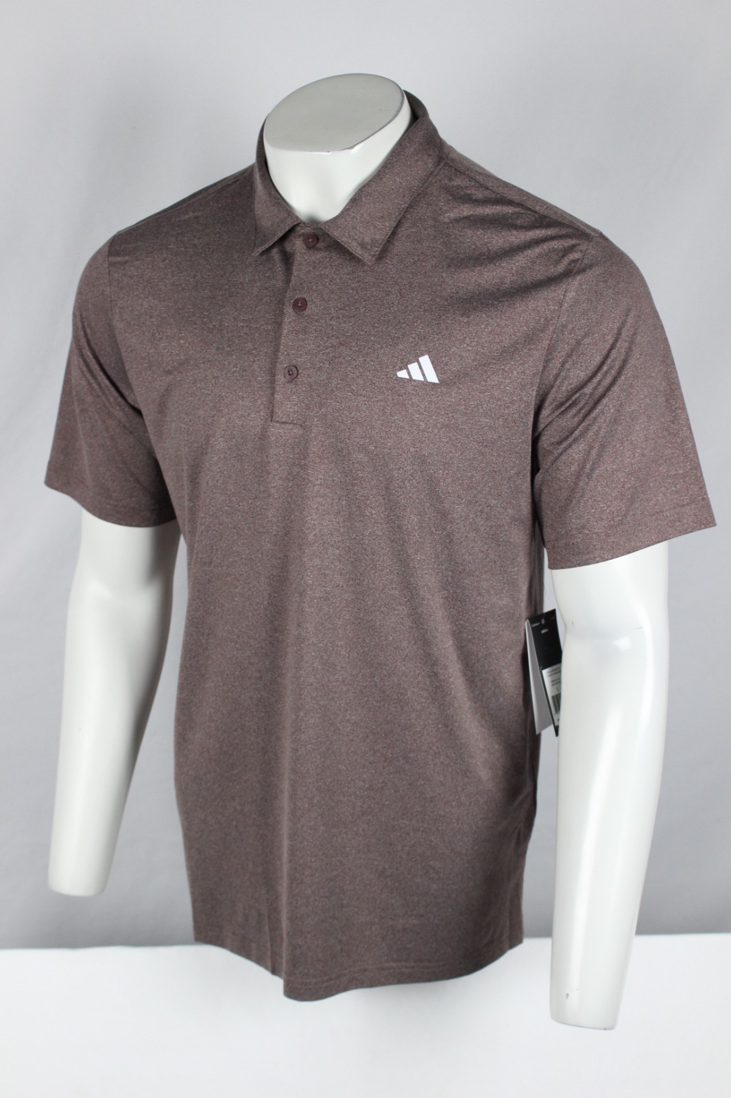 Adidas Men’s Golf Polo Ultimate UPF 50 Aurora Ruby Heather ADVS20R773