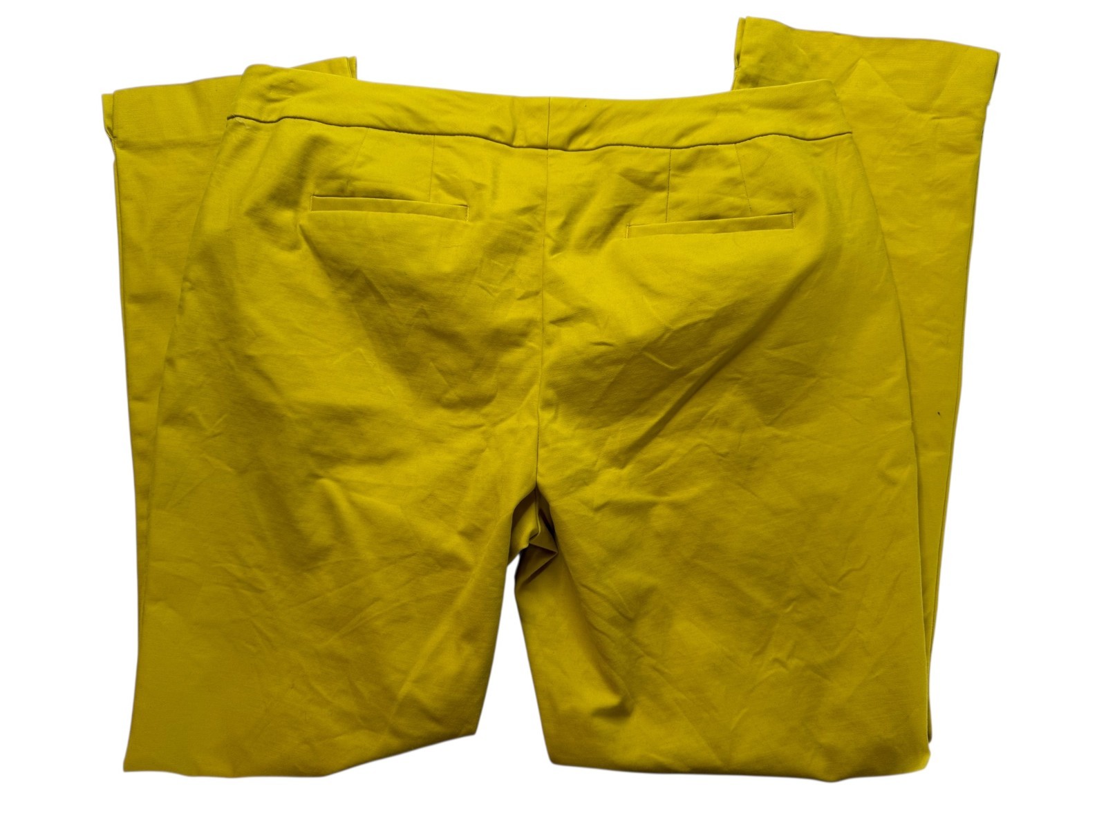 BODEN Women’s Pants Yellow Size US 12R. Made in Turkey 97% Cotton 3% Elastane