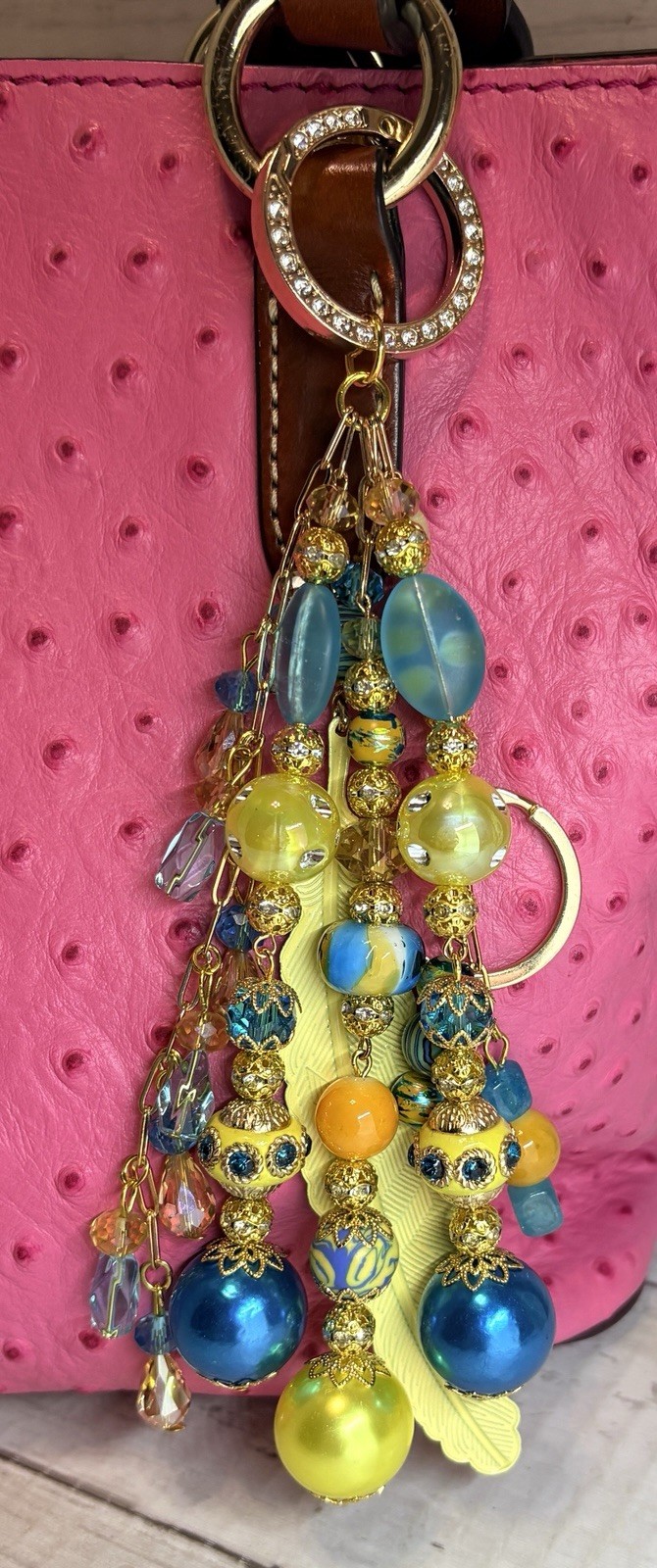 Purse Charm✨Bag Charm Bling Keychain✨Bag Swag Handbag Jewelry✨NWT