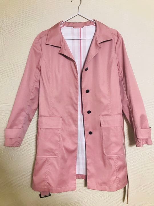 Excellent Condition Burberry London Trench Coat Pink
