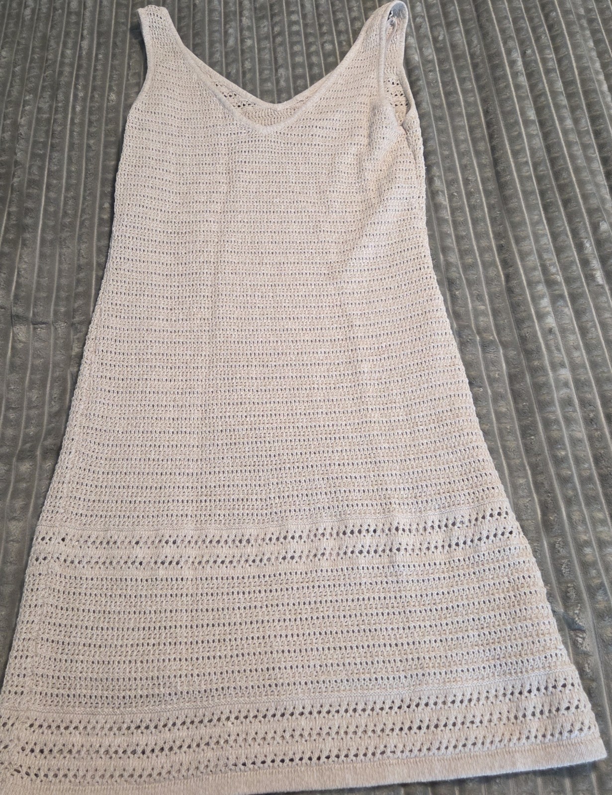 Tommy Bahama Ava Bay V Neck Dress Sleeveless Knee Length S/P