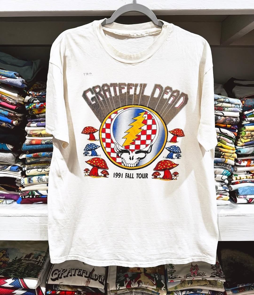 Vintage Grateful Dead 1991 Fall Tour Lot T-Shirt white S-5XL BTH17