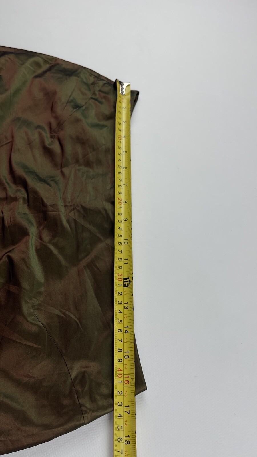 Apanage Avant Garde Olive Maxi Skirt Size 16