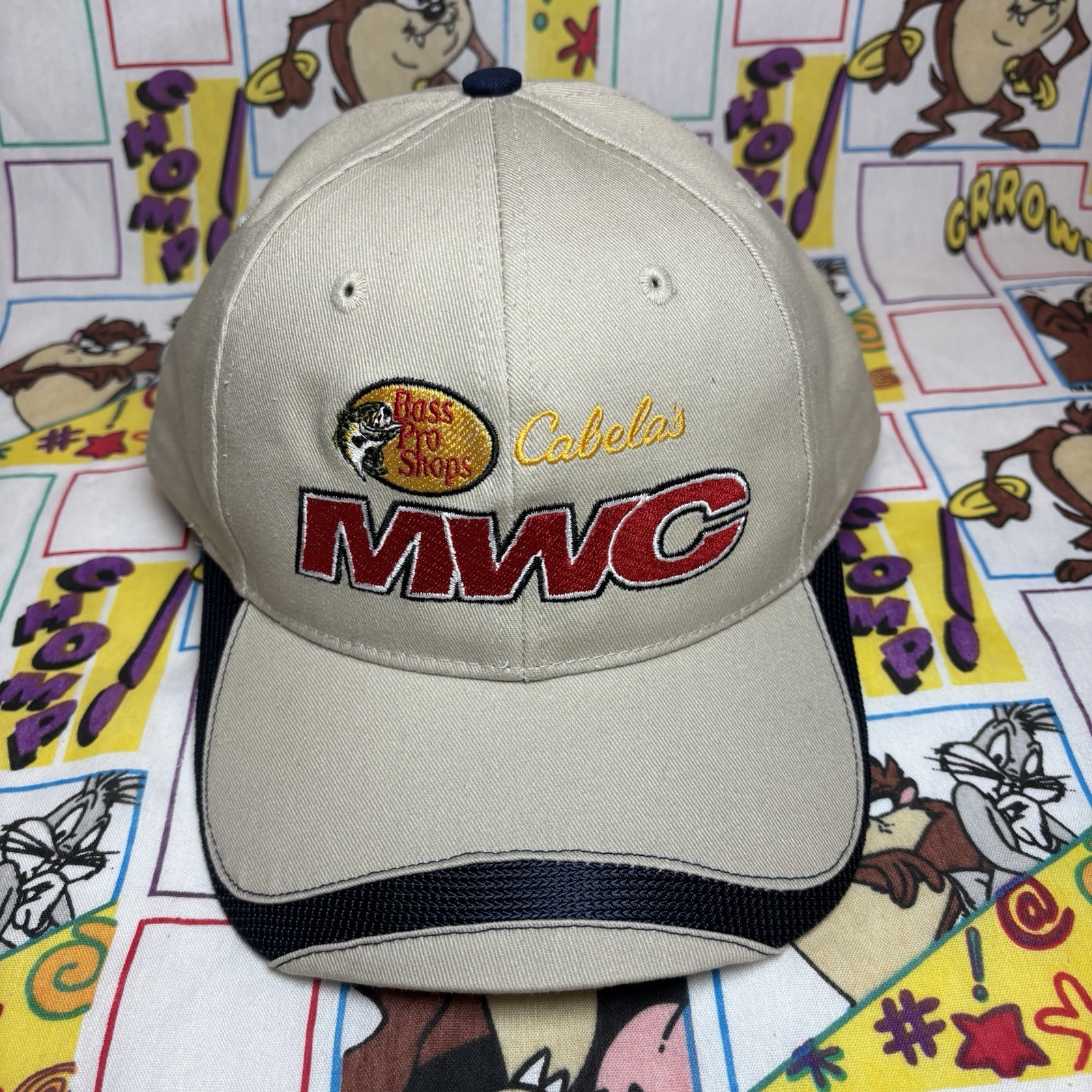 VTG Bass Pro Shops Masters Walleye Circuit Cabelas MWC Fishing Tournament Hat