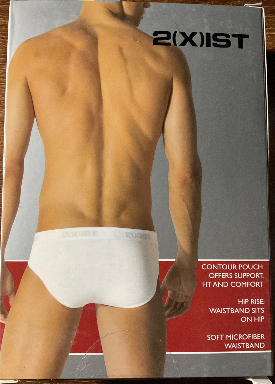 2(x)ist Men’s 3-Pack Cotton Essential Contour Pouch Briefs Choose Color & Size!