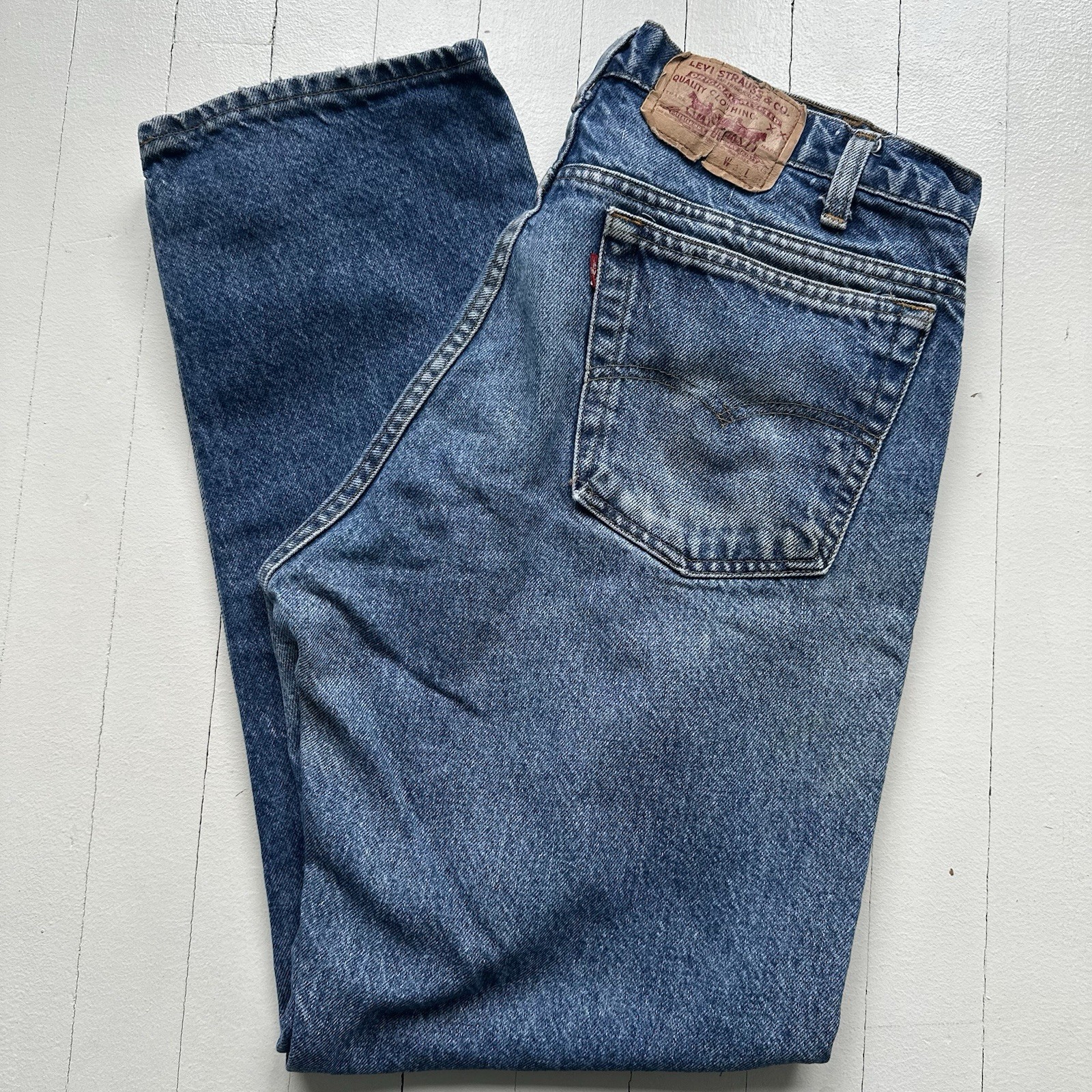 VTG 80s Levi’s XX 505 Jeans Men’s 34×29.5 Red Tab 100% Cotton Made In USA