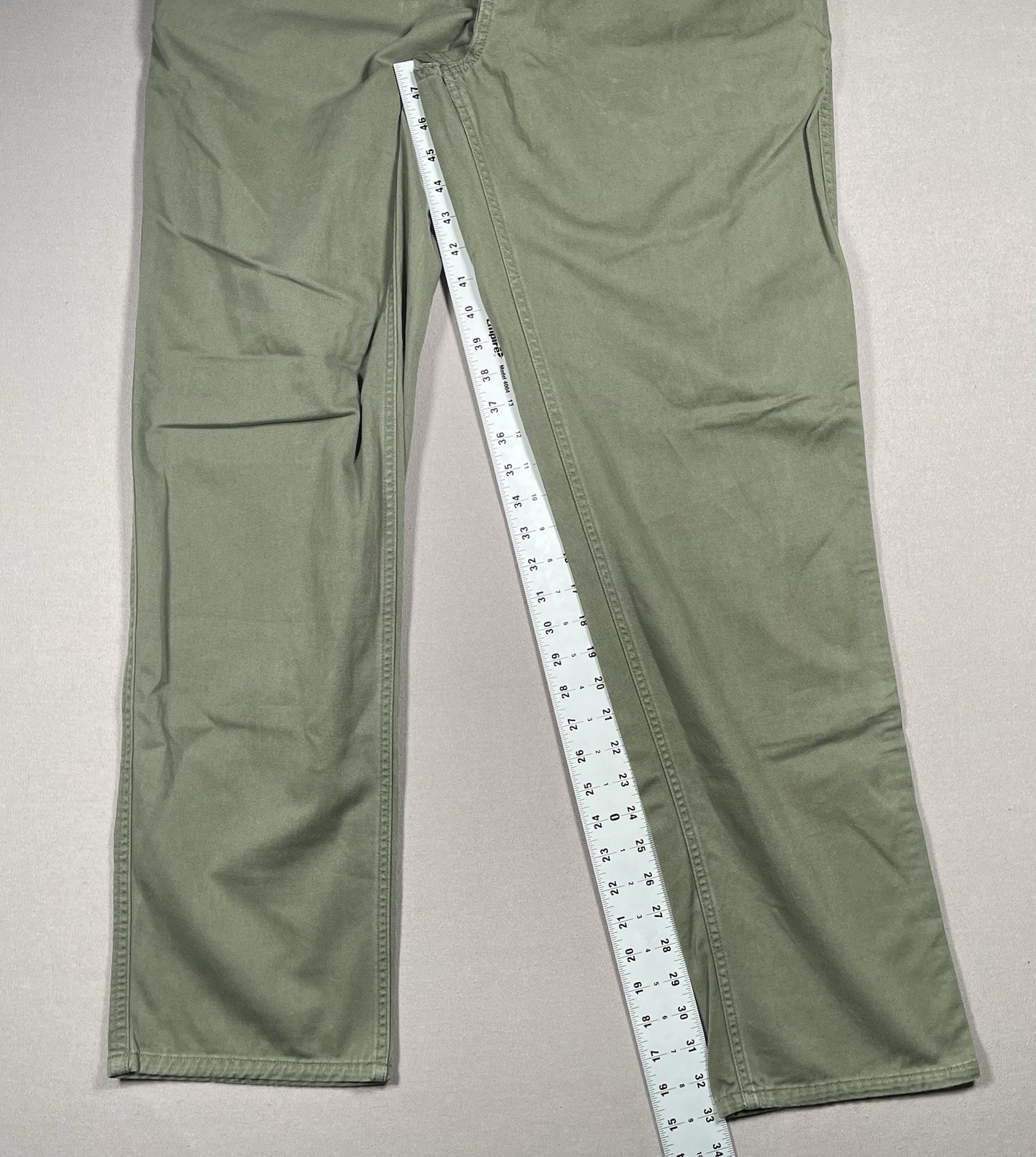 Patagonia Four Canyons Twill Green Straight Leg Pants – Men Size 34 X 33
