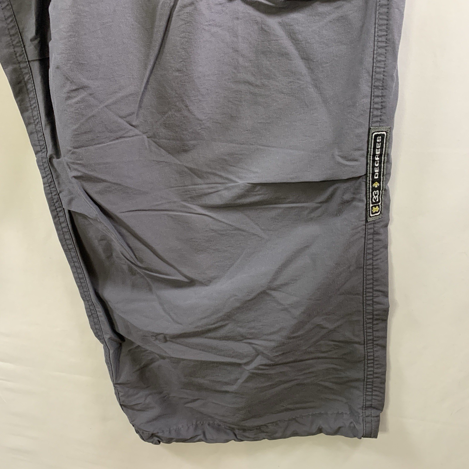 33 Degrees Mens Arctic D- 33 Wind Resistance Pants 34-37″ Waist Utility Gorpcore