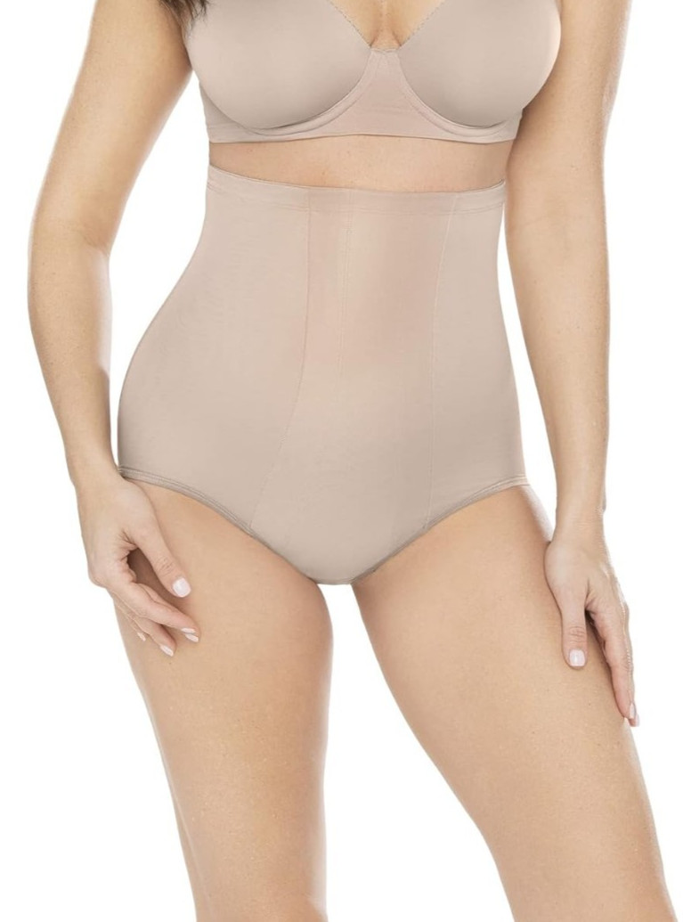 Miraclesuit L101235 Stucco Extra Firm Shaper High Waist Brief Size S