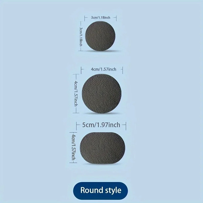 6pcs Shoe Repair Patches Self Adhesive Anti Wear Heel Insole Protectors – NEW