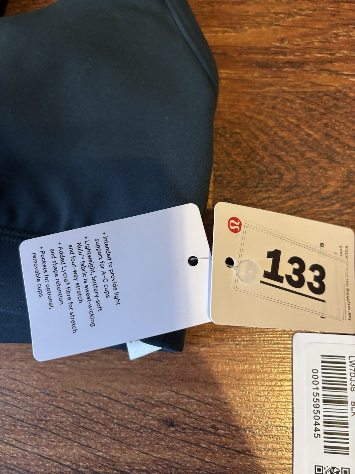 Lululemon Size 4 Lot Of 3 Items; HR Shorts, Flow Y Bra And Align Tank NWT
