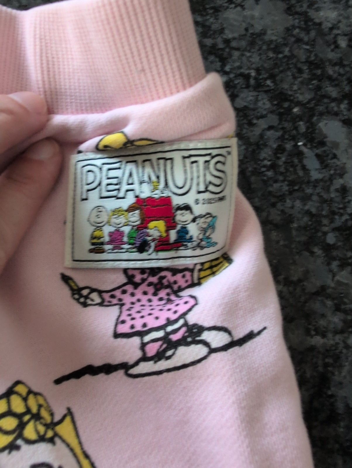 Peanuts Brand Pink 2T Sally Brown And Woodstock Sweatpants