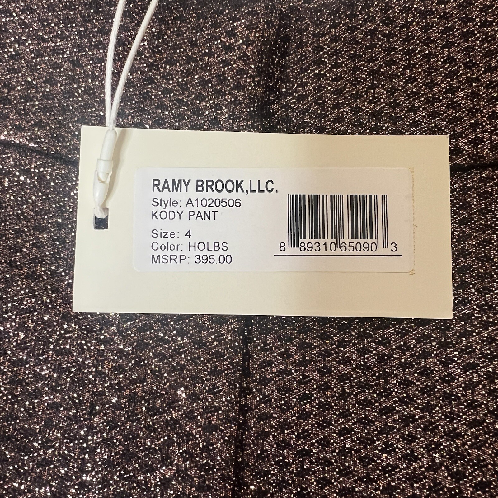 Ramy Brook Warren Blazer Kody Pant metallic suit set size 4