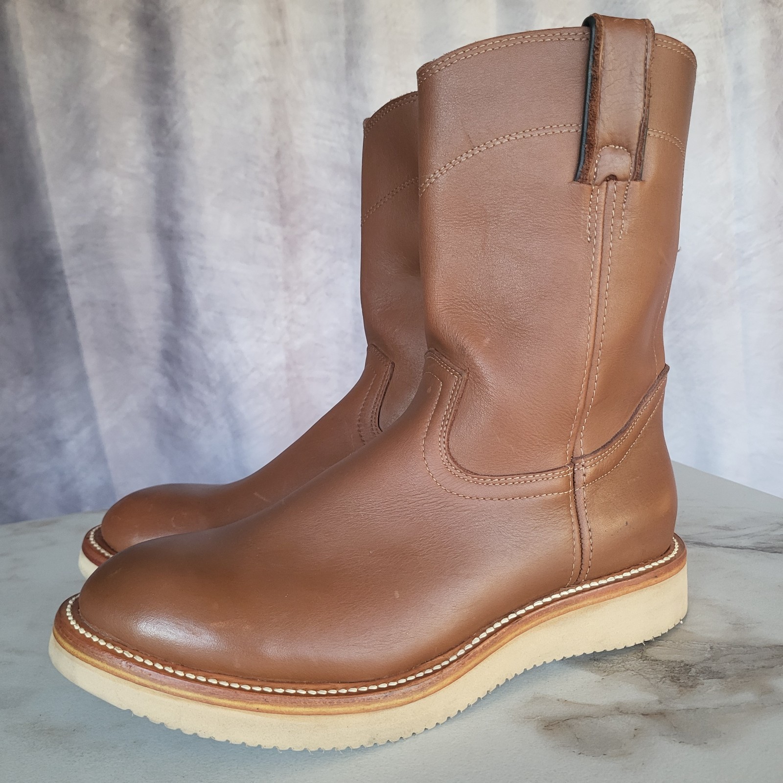 Two Thousand Never Patrick Winget Pecos Wellington Style Pull On Boots Size 10