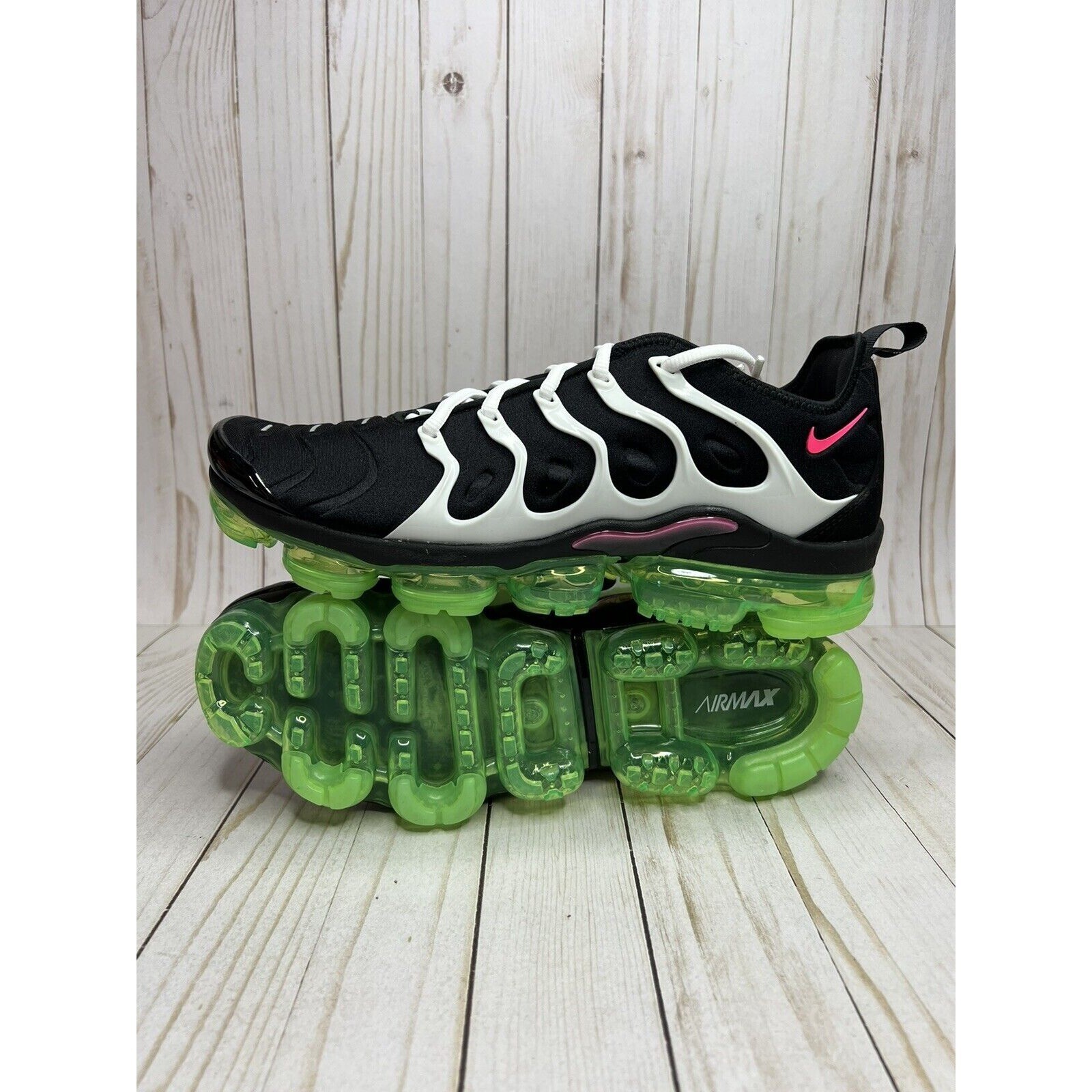 Nike Air VaporMax Plus Do You Mens Size 11.5 Black Green Hyper Pink DM8121 001