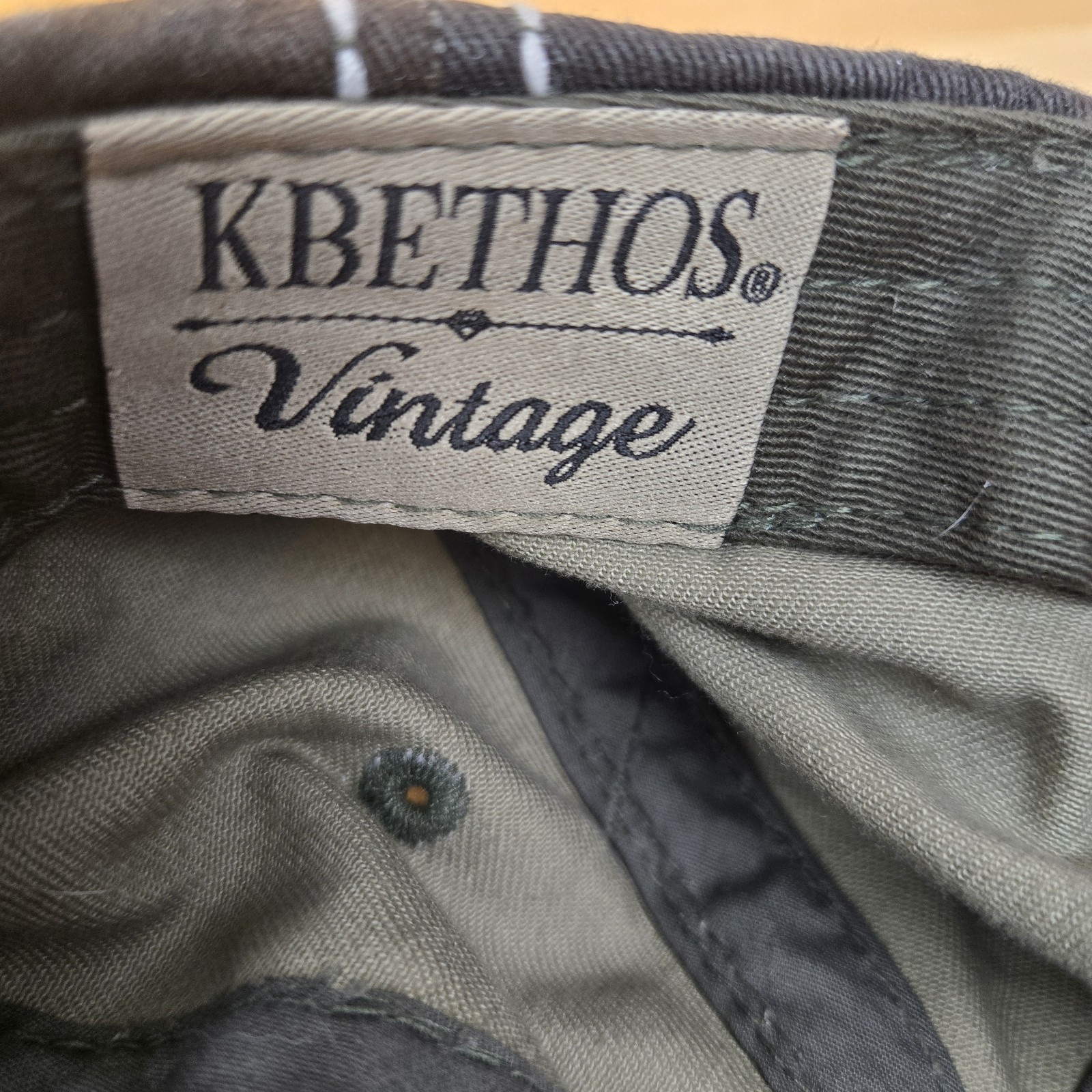 New Kbethos Vintage Camo Womans America Babe Distressed Hat Adjustable Baseball